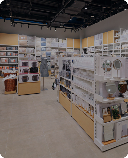 자주 매장 내부 모습