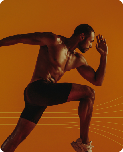 운동하는 사람 모습