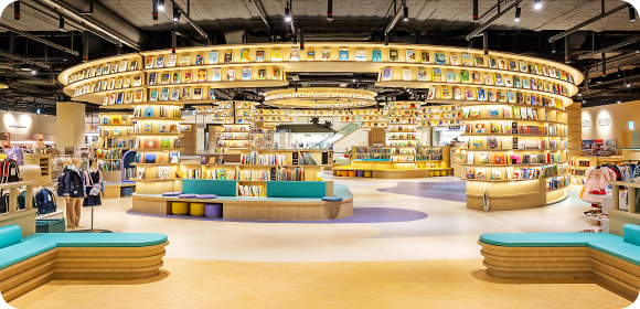 별마당 키즈 도서관 전경