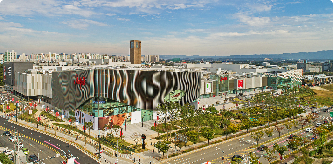 anseong 스타필드 전경 모습