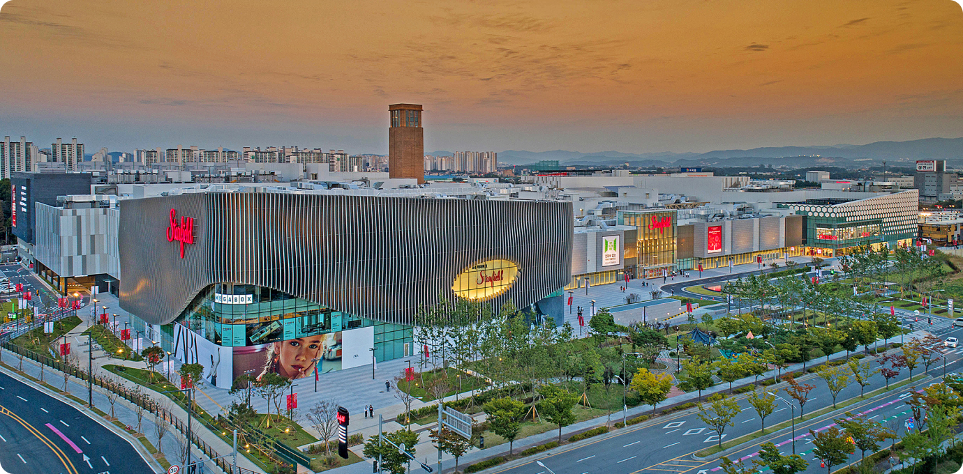 anseong 스타필드 전경 모습