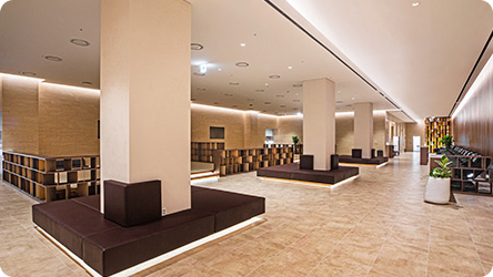 아쿠아필드 패밀리홀 모습