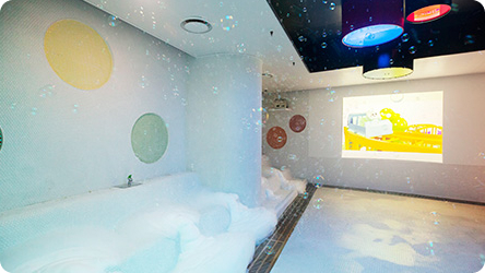 아쿠아필드 버블플레이 모습