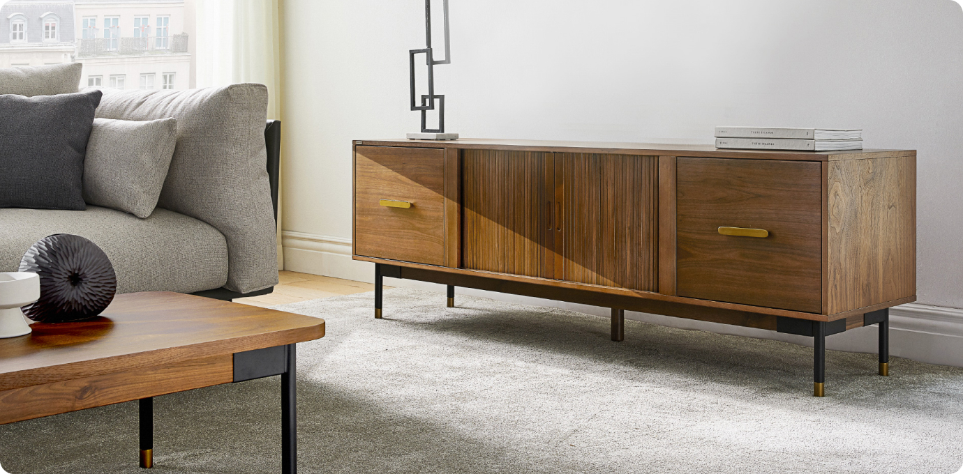 까사미아의 거실 제품 모습