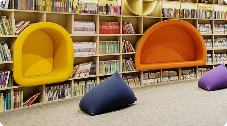 별마당 키즈 아동특화 도서관 모습