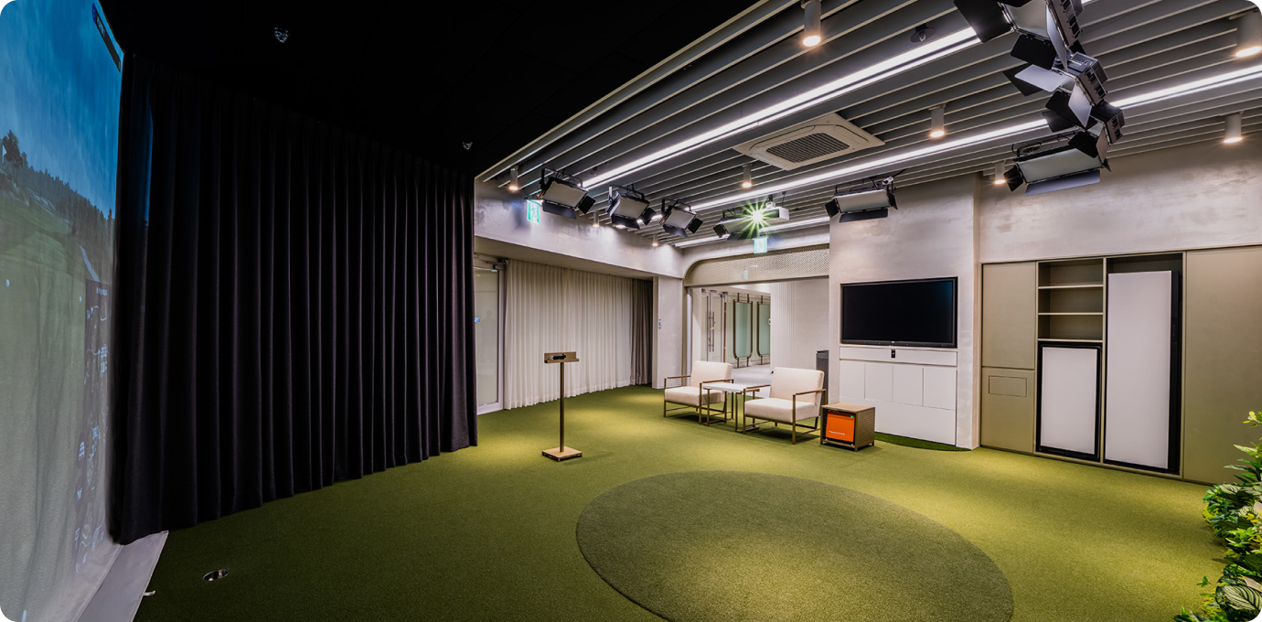 프라이빗한 연습과 레슨을 위한 독립형 타석