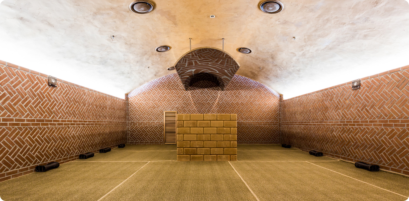 아쿠아필드 내부 찜질시설 전경