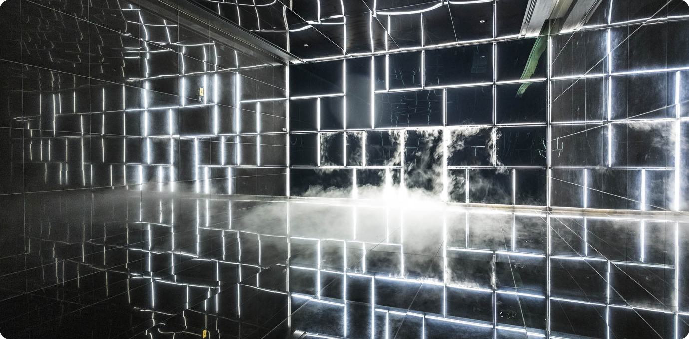 아쿠아필드 구름방 전경