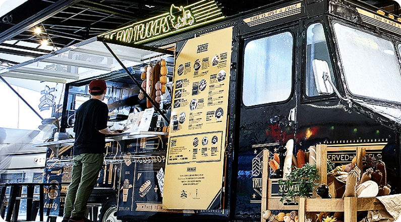 미식의 신세계, 푸드 전문관 매장 모습