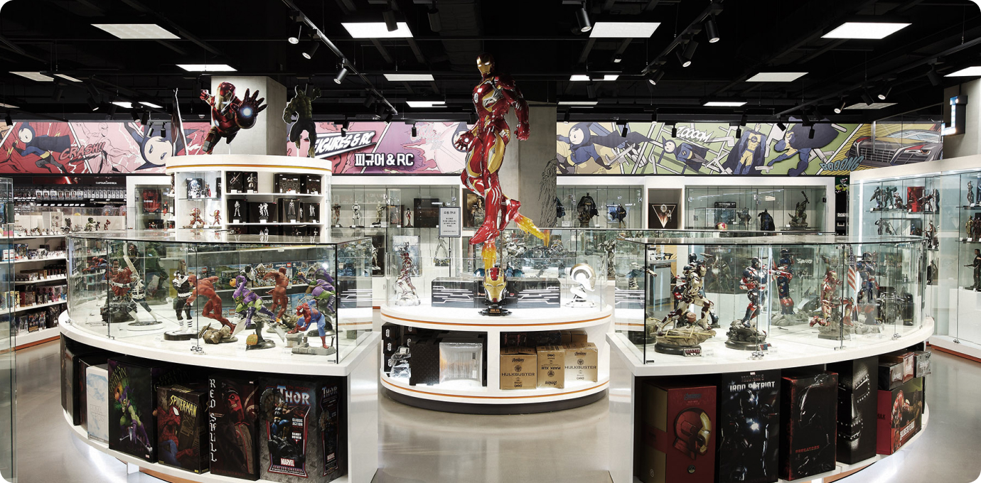 일렉트로마트 외부에서 본 모습