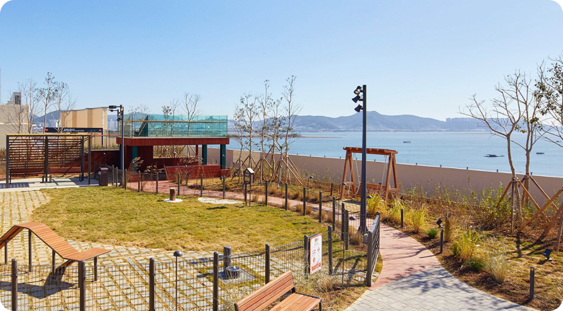 스타가든내 펫파크 모습