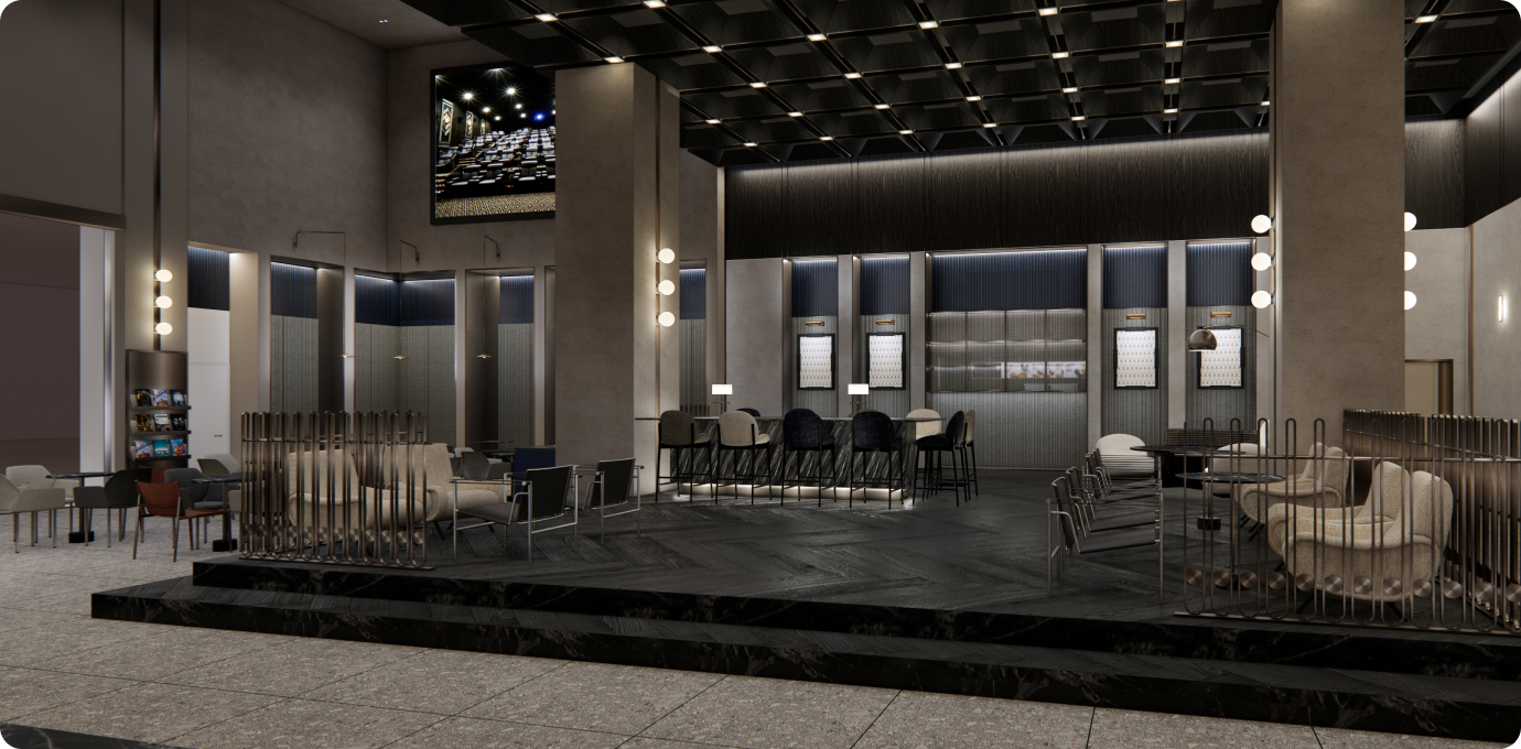 메가박스 키즈라운지 전경