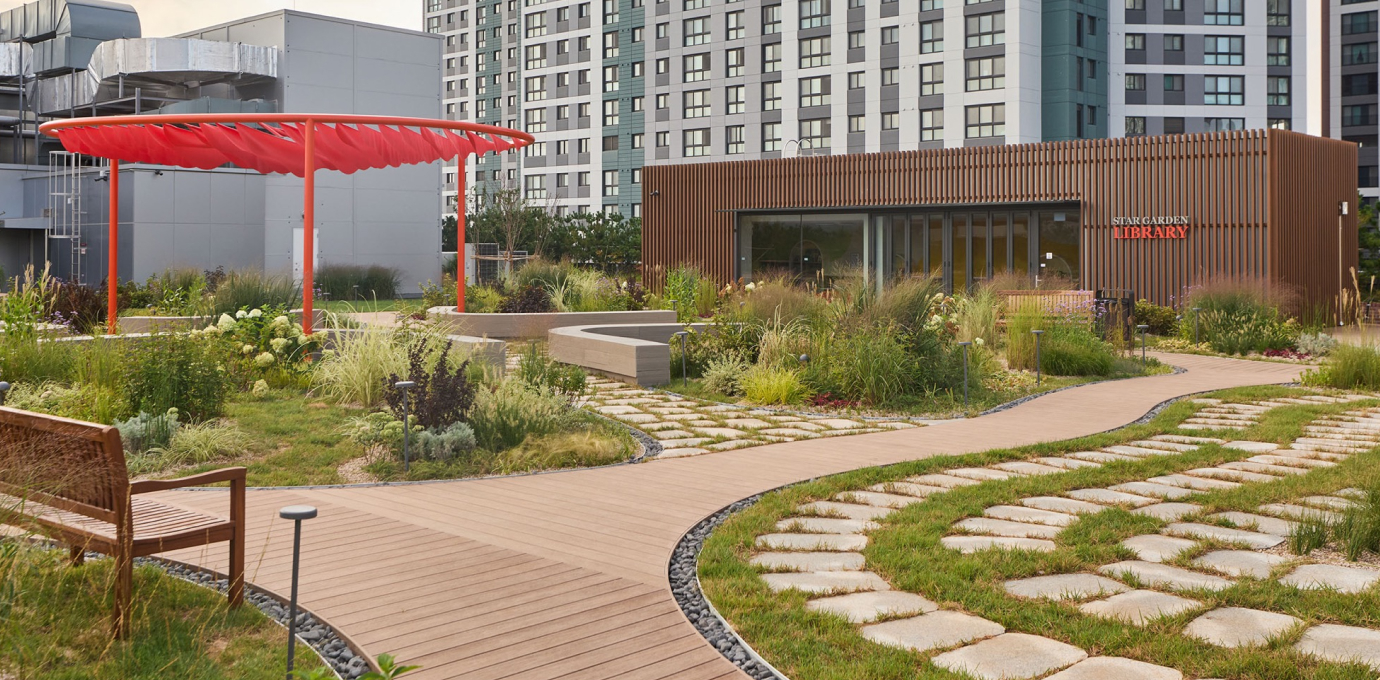 스타가든 라이브러리 꽃 내음 정원