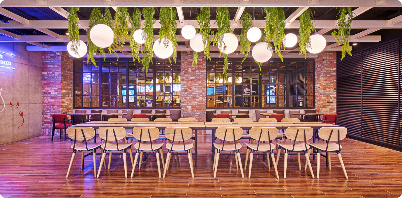 CGV 대시실 모습